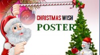 Colorful Christmas Wish Poster Template