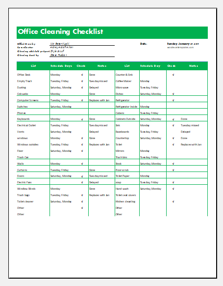 commercial-office-cleaning-checklist-template-word-excel-templates