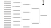 Tournament Bracket Template