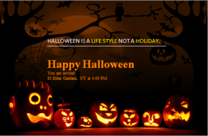 ms word halloween party invitation card templates word halloween templates for word