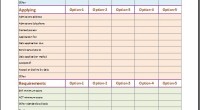 College Comparison Worksheet