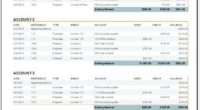 Accounts Payable Ledger Worksheet Template for MS Excel