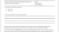 Credit Release Form
