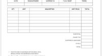 Debit Note Template