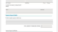 Travel Expense Approval Form