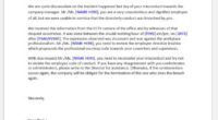 Warning letter for being disrespectful to manager