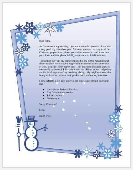 Secret santa email