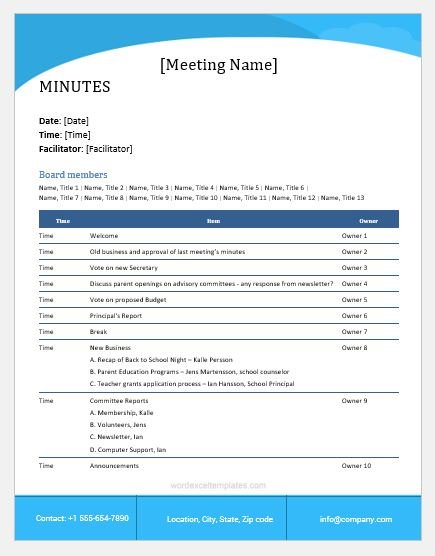 formal-meeting-minute-templates-for-ms-word-doc-word-excel-templates