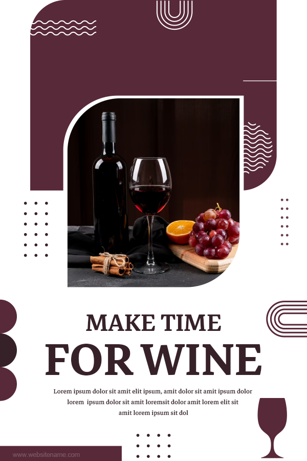 Wine label template for MS Word