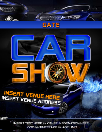 Car Show Flyer Template