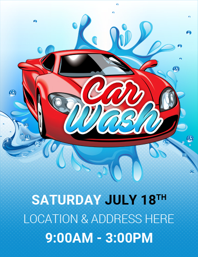 Car Wash Flyer Template