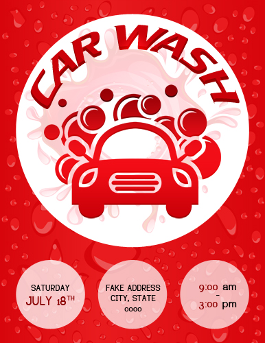 Car Wash Flyer Template