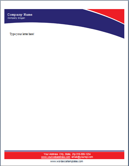 Business Letterhead Template