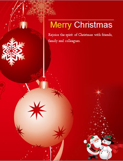 Christmas Flyers Template Free from www.wordexceltemplates.com