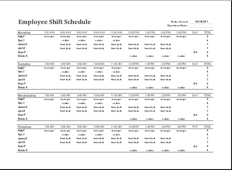 24 Hour Employee Schedule Template from www.wordexceltemplates.com