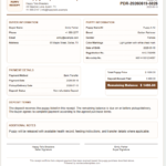 Puppy Deposit Receipt Template