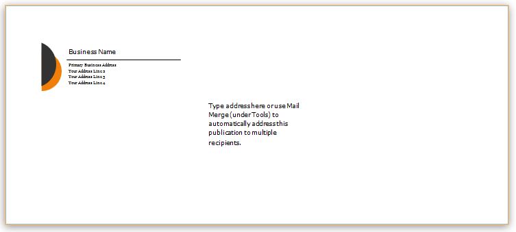 40 Editable Envelope Templates For Ms Word Word And Excel Templates