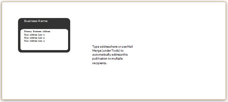 40 Editable Envelope Templates for MS Word  Word  Excel Templates