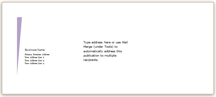 40 Editable Envelope Templates for MS Word  Word  Excel Templates