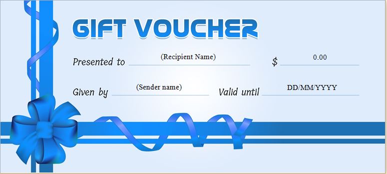 Gift Voucher Template