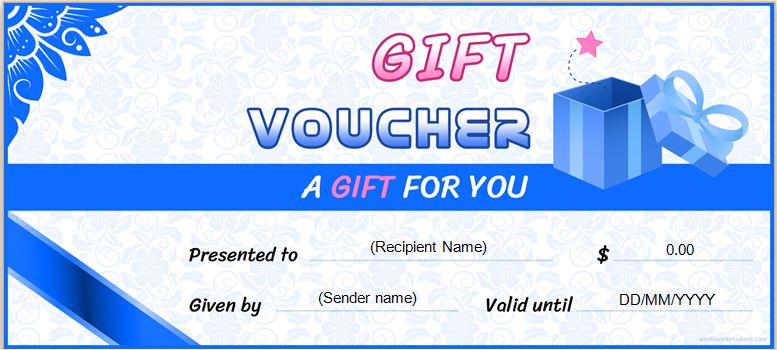 Gift Voucher Template