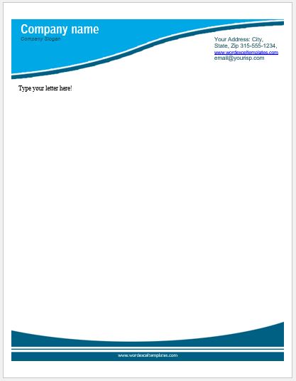 Business Letterhead Template