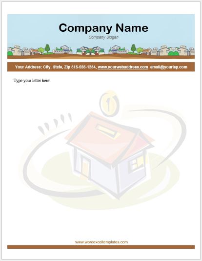 Business Letterhead Template