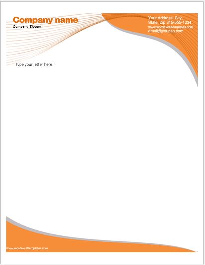 Business Letterhead Template