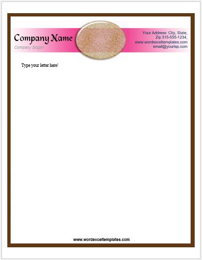 Letterhead Template