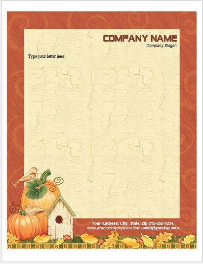 Letterhead Template for MS Word