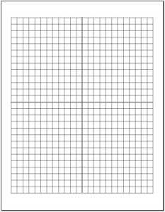 Cartesian Graph Paper Large Box