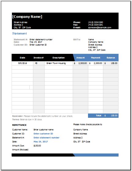 download-billing-statement-excel-template-exceldatapro