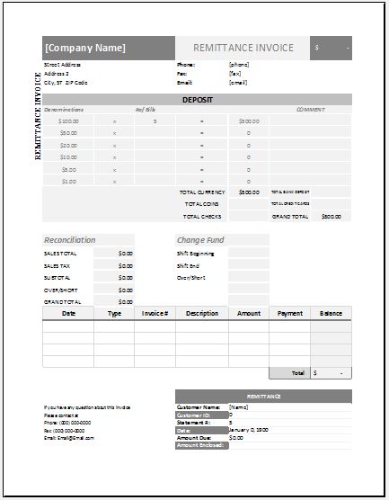 Remittance Envelope Template Word from www.wordexceltemplates.com