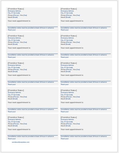 Appointment Template Excel from www.wordexceltemplates.com