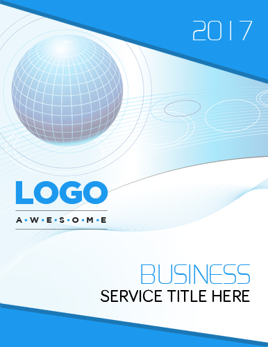 Business Report Cover Page Template