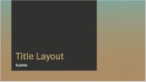 Business Presentation Template