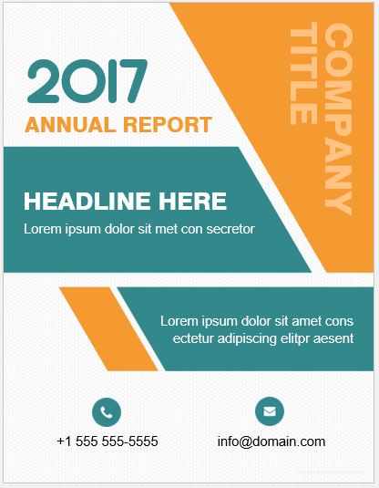 20 Report Cover Page Templates for MS Word | Word & Excel Templates