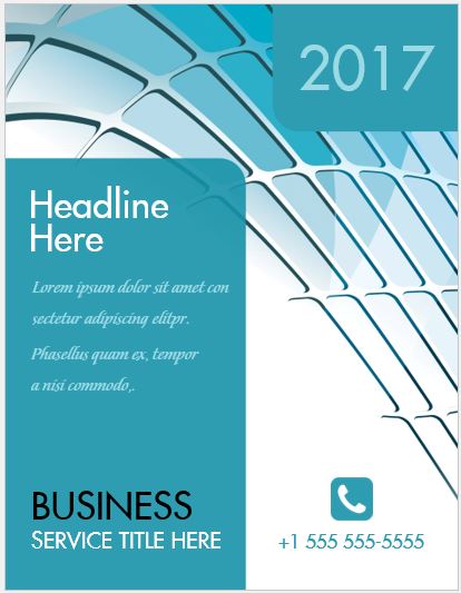 Business Report Cover Page Template