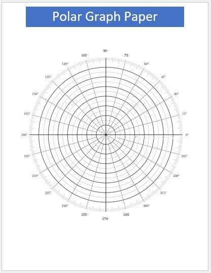 Polar Graph Paper