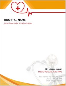 Doctors Letterhead Template for MS Word