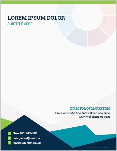 Business Letterhead Template MS Word