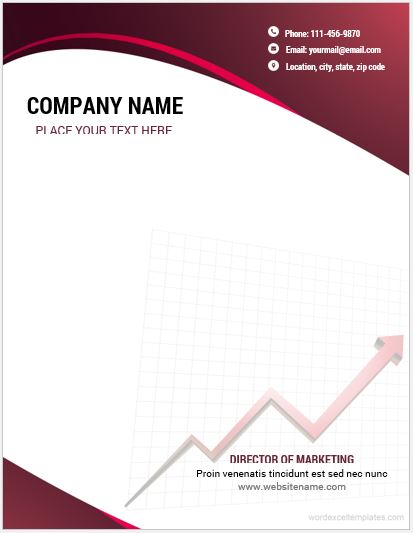 Company Letterhead Template