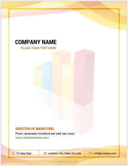 MS Word Company Letterhead Template