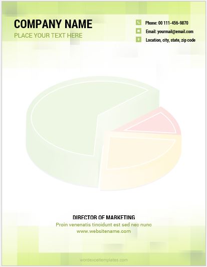 MS Word Company Letterhead Template