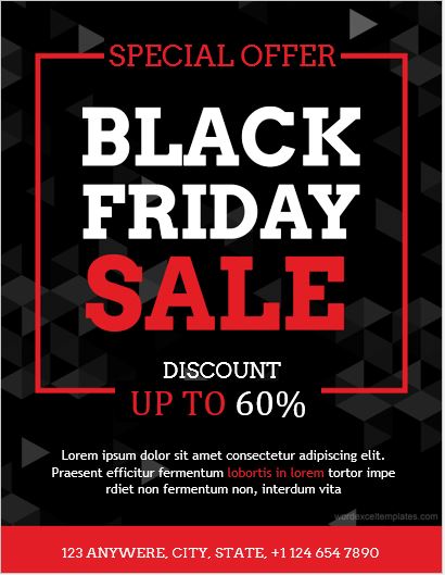 Black Friday Flyer