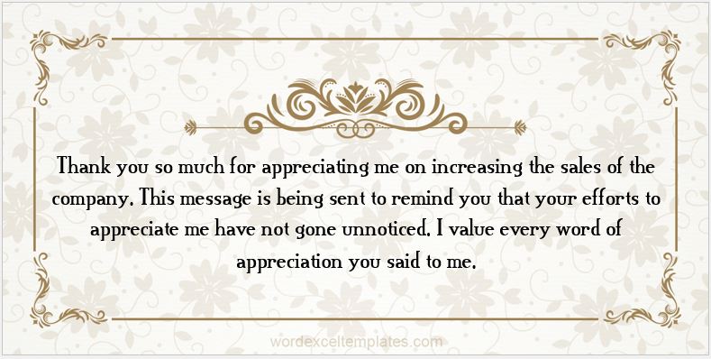 Editable Thank You Messages Samples Word Excel Templates