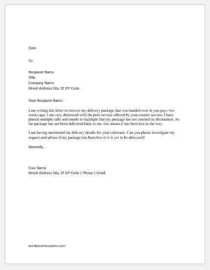 Formal letter complaint bus service essay
