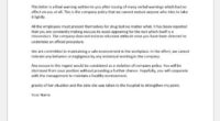 Warning Letter for Unacceptable Behavior at Work Word Excel Templates Warning Letter for Unacceptable Behavior at Work Word Excel Templates