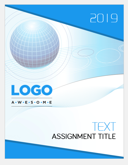 assignment title page download