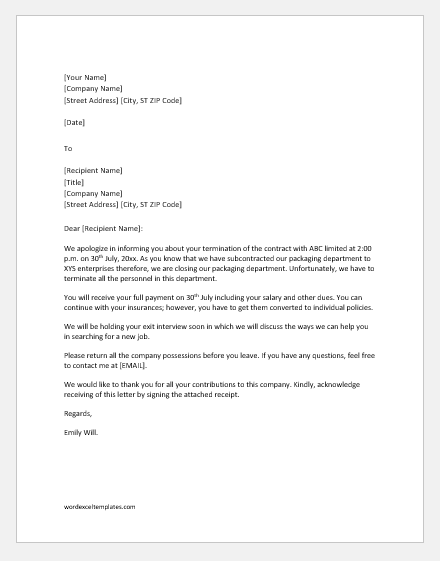 Leave Of Absence Letter Sample For Employer from www.wordexceltemplates.com